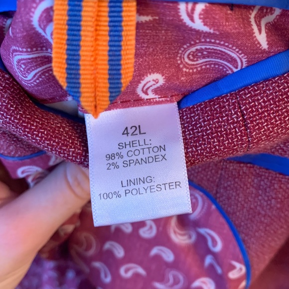 Crown & Ivy | Maroon Blazer 42L - Picture 6 of 6